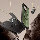 Supcase iPhone 16e/iPhone 17e Deksel UB Mag XT Grønn