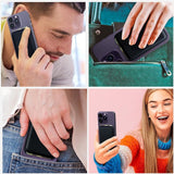 Tech-Protect Kortholder MagWallet MagSafe Karbonfiber Svart