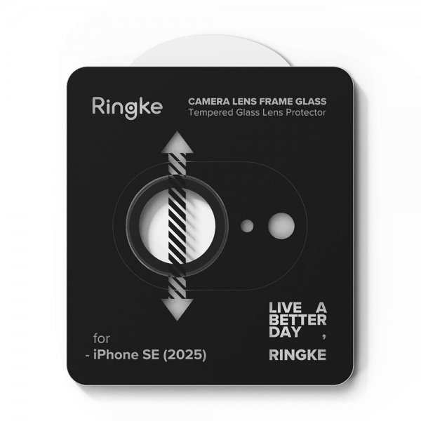 Ringke iPhone 16e/iPhone 17e Kamerabeskytter Camera Lens Frame 2-pakning