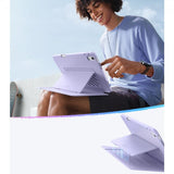 ESR iPad Air 13 (M2/M3) Etui Flip Hybrid Lilla