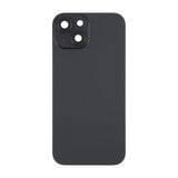 iPhone 15 baksideglass med magnet og kameralinse - svart