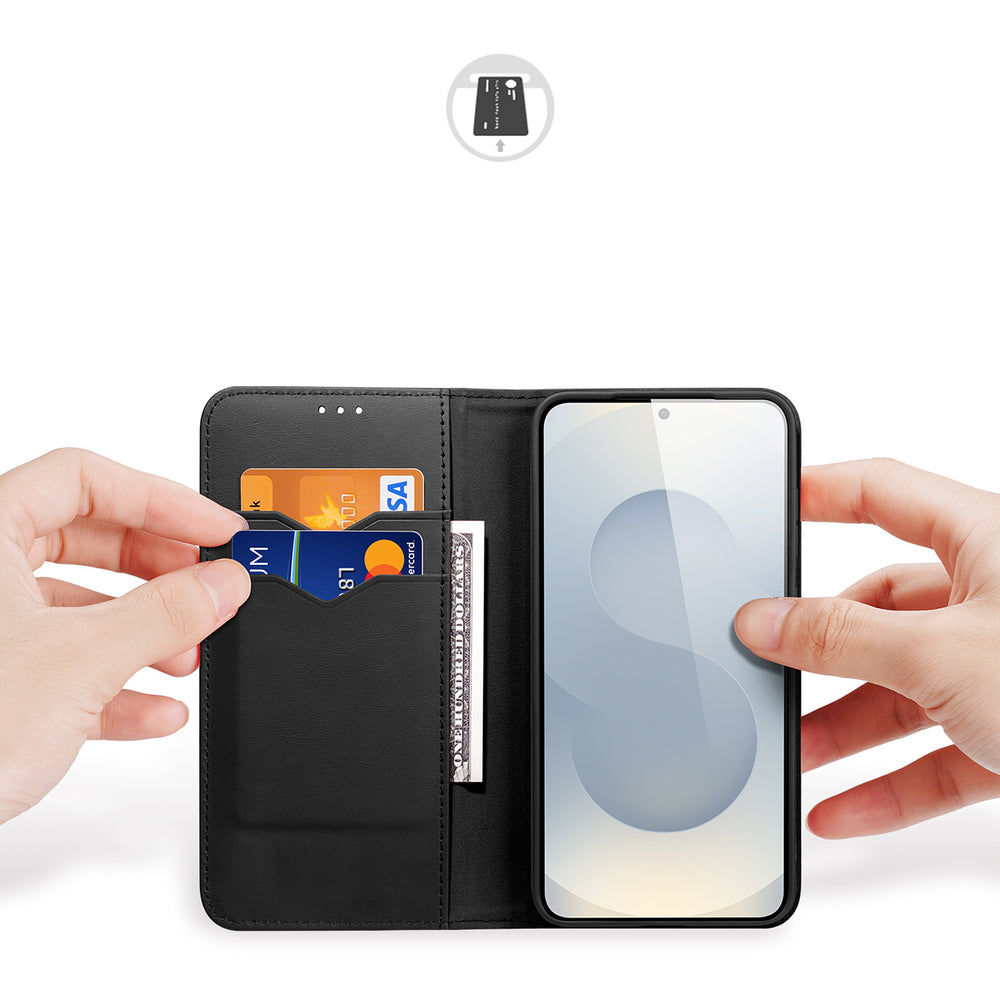 Dux Ducis Samsung Galaxy S25 Edge Etui Hivo Series Svart