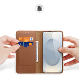 Dux Ducis Samsung Galaxy S25 Edge Etui Hivo Series Brun
