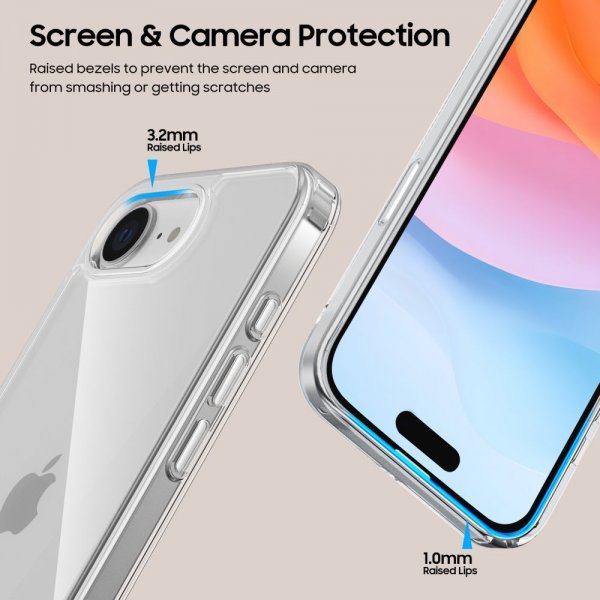 Tech-Protect Nothing Phone (3a) Pro Deksel FlexAir Hybrid Transparent