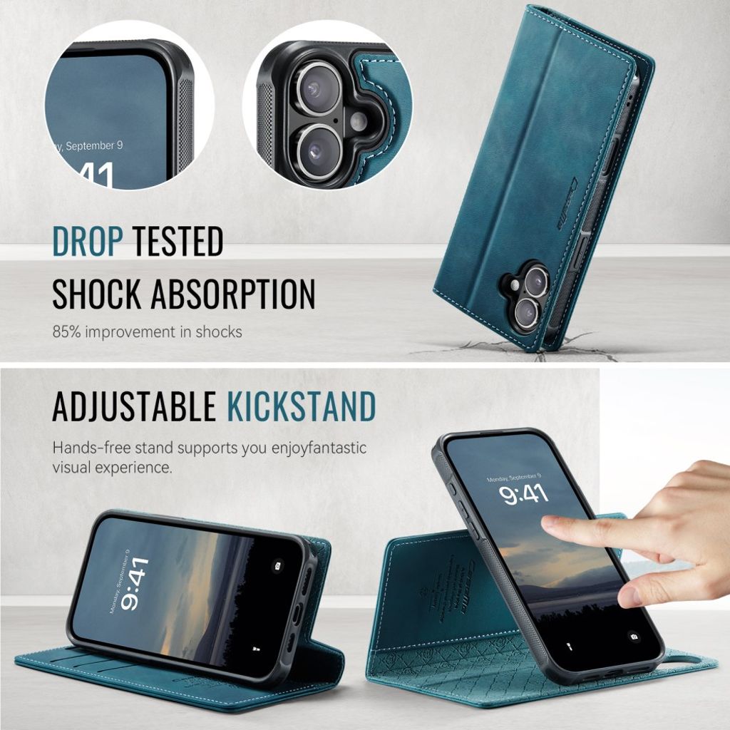 CaseMe iPhone 17 Etui C49 Series Grønn