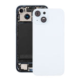 iPhone 15 Plus baksideglass med magnet og kameralinse - hvit