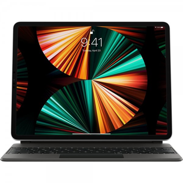 Apple iPad Pro 12.9 (gen 3/4/5/6)/iPad Air 13 (M2/M3/M4) Etui Magic Keyboard Svart