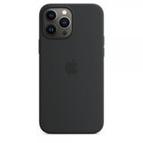 Apple Original iPhone 13 Pro Max Deksel Silikon Deksel MagSafe Midnatt