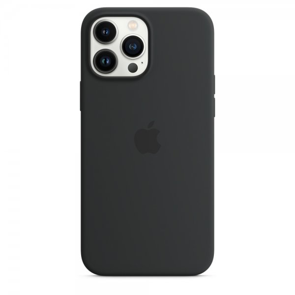 Apple Original iPhone 13 Pro Max Deksel Silikon Deksel MagSafe Midnatt