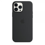 Apple Original iPhone 13 Pro Max Deksel Silikon Deksel MagSafe Midnatt