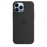 Apple Original iPhone 13 Pro Max Deksel Silikon Deksel MagSafe Midnatt