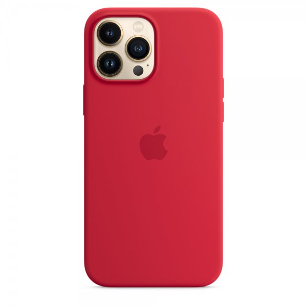 Apple Original iPhone 13 Pro Max Deksel Silicone Case MagSafe RED