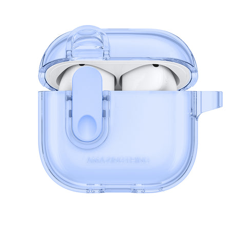 Amazingthing AirPods 4/5 Deksel Minimal Click Blå