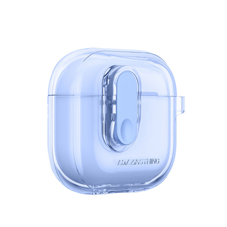 Amazingthing AirPods 4/5 Deksel Minimal Click Blå
