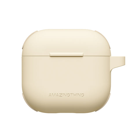 Amazingthing AirPods 4/5 Deksel Omni GripClip Beige