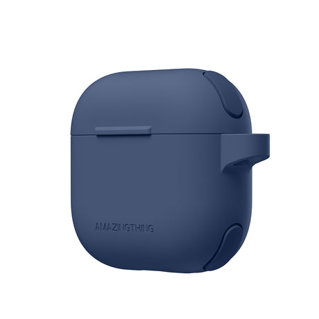 Amazingthing AirPods 4/5 Deksel Omni GripClip Blå