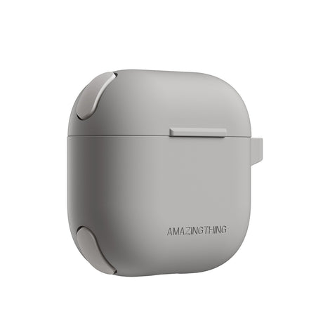 Amazingthing AirPods 4/5 Deksel Omni GripClip Grå