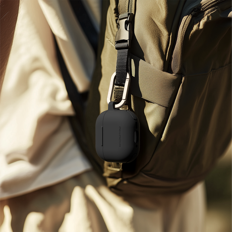 Amazingthing AirPods 4/5 Deksel Omni GripClip Grå