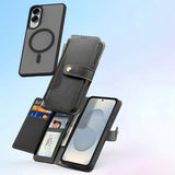 Dux Ducis Samsung Galaxy S25 Edge Etui 2-in-1 Lawa Series MagSafe Svart
