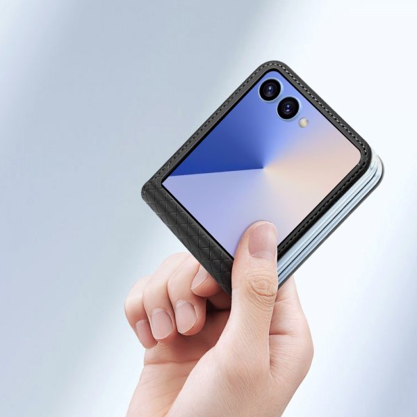 Dux Ducis Samsung Galaxy Z Flip 7 Deksel Bril Series Svart