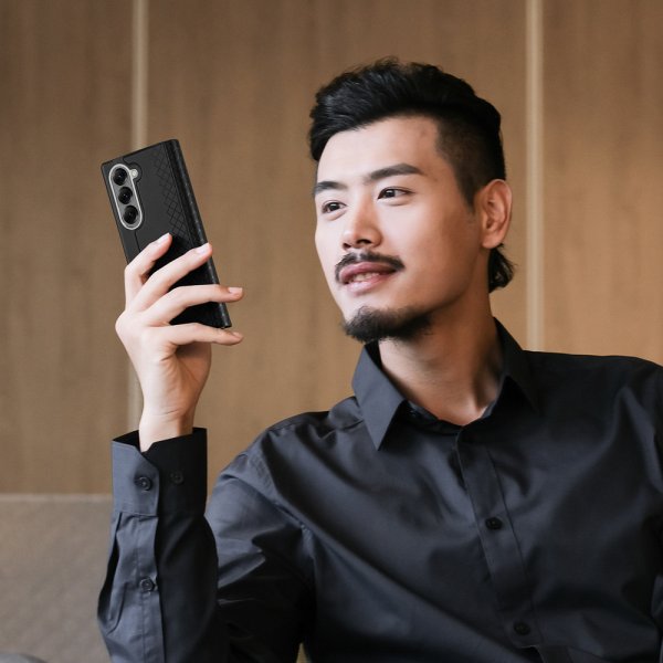 Dux Ducis Samsung Galaxy Z Fold 7 Etui Bril Series Svart