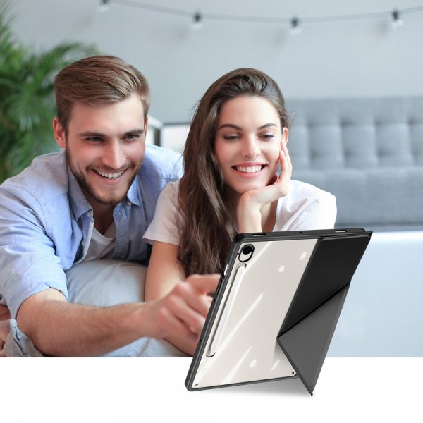 Dux Ducis Samsung Galaxy Tab S9/S9 FE/S10 FE/S10 Lite Etui Magi Series Svart