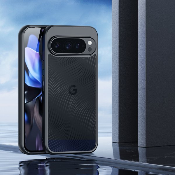 Dux Ducis Google Pixel 10/Pixel 10 Pro Deksel Aimo Series Svart