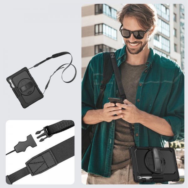 Tech-Protect Samsung Galaxy Tab S10 FE Plus Deksel Solid Case Svart