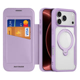 Dux Ducis iPhone 17 Pro Max/18 Pro Max Etui Skin X Pro Series Kickstand MagSafe Lilla