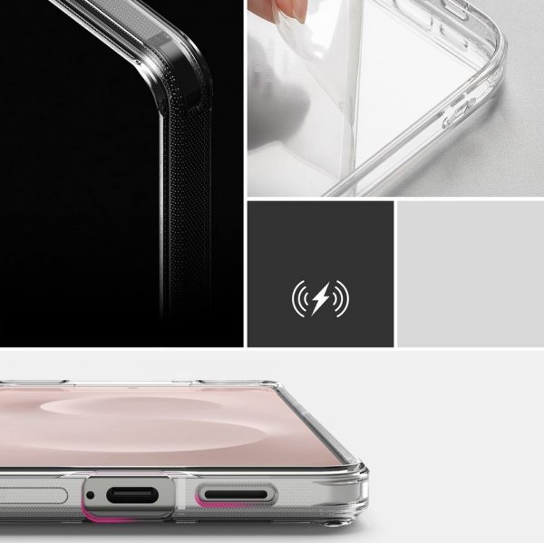Ringke Samsung Galaxy S25 Edge Deksel Fusion Transparent