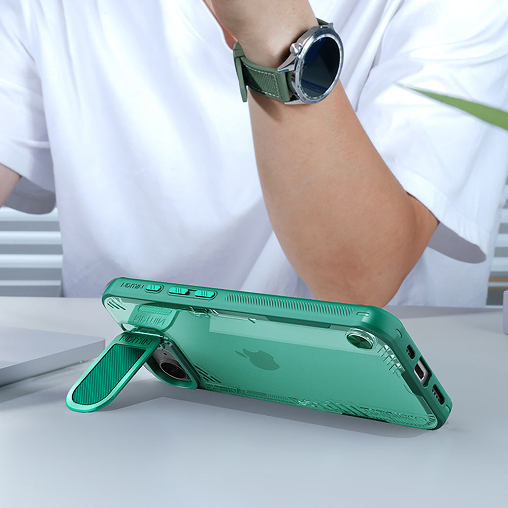 Nillkin iPhone 16e/iPhone 17e Deksel Iceblade Prop Grønn