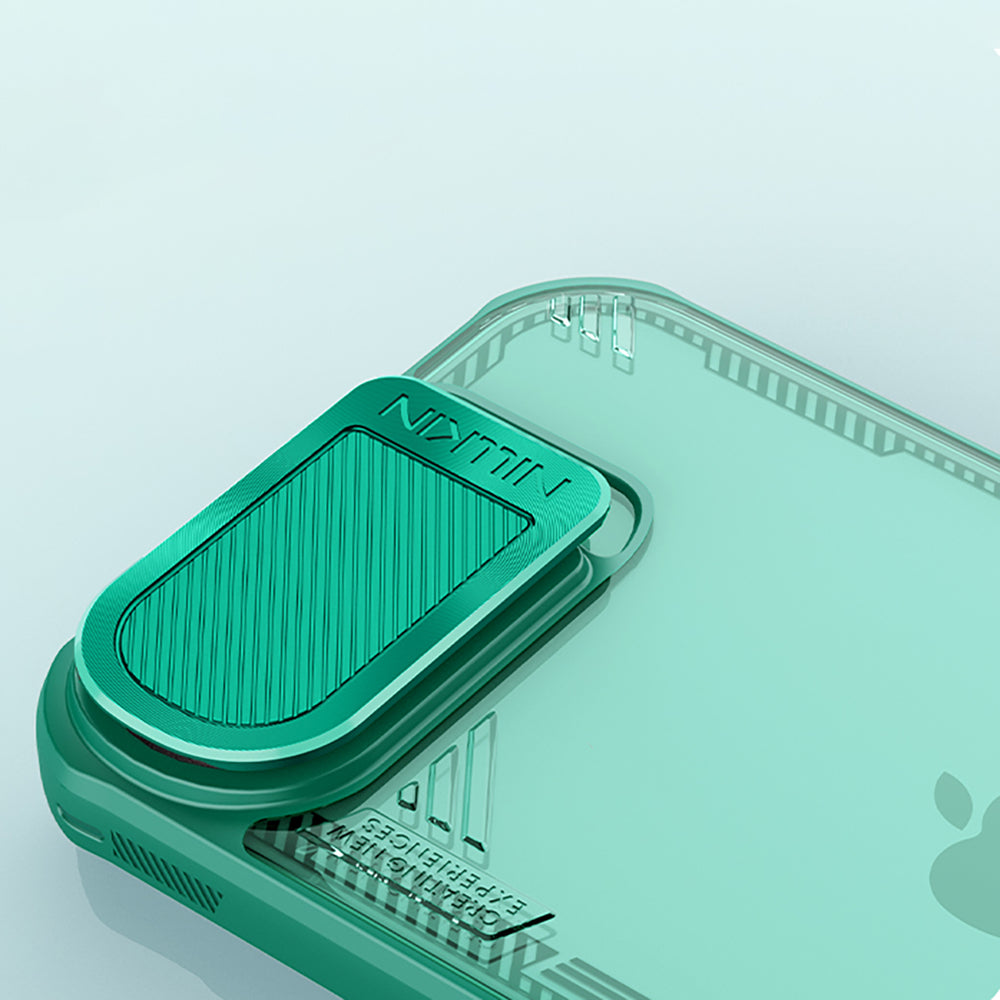 Nillkin iPhone 16e/iPhone 17e Deksel Iceblade Prop Grønn