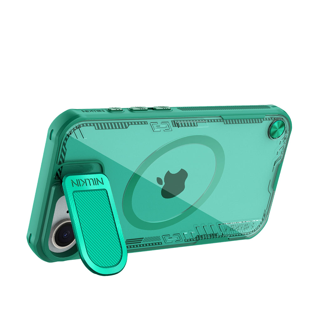 Nillkin iPhone 16e/iPhone 17e Deksel Iceblade Prop MagSafe Grønn