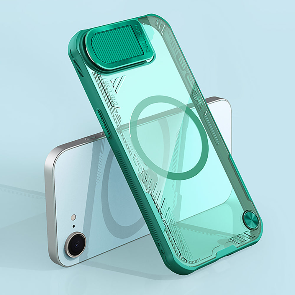 Nillkin iPhone 16e/iPhone 17e Deksel Iceblade Prop MagSafe Grønn