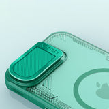 Nillkin iPhone 16e/iPhone 17e Deksel Iceblade Prop MagSafe Grønn