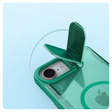 Nillkin iPhone 16e/iPhone 17e Deksel Iceblade Prop MagSafe Grønn