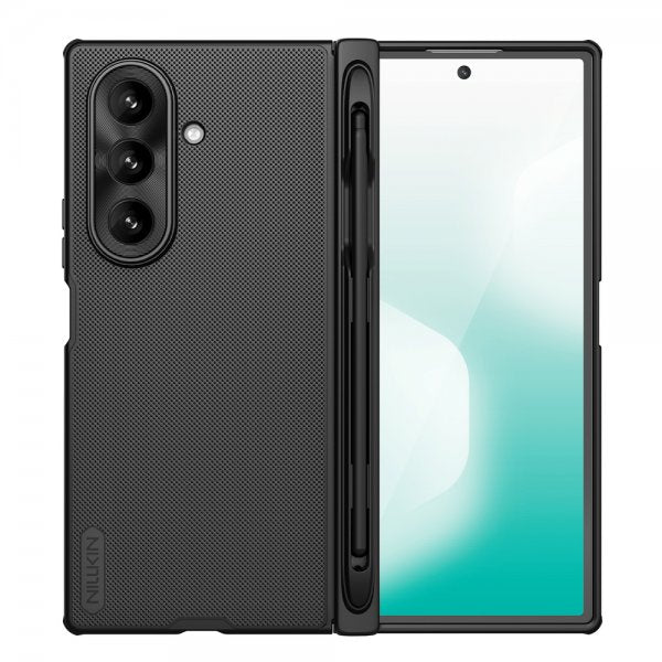 Nillkin Samsung Galaxy Z Fold 7 Deksel Super Frosted Shield Fold MagSafe Pen Slot Svart