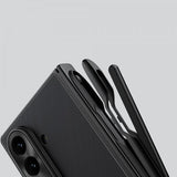 Nillkin Samsung Galaxy Z Fold 7 Deksel Super Frosted Shield Fold MagSafe Pen Slot Svart