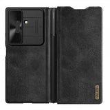 Nillkin Samsung Galaxy Z Fold 7 Etui Qin Pro Leather Svart