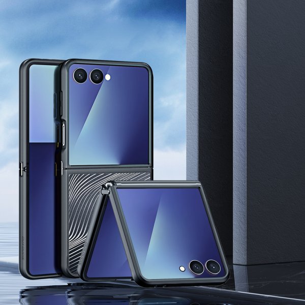 Dux Ducis Samsung Galaxy Z Flip 7 Deksel Aimo Series Svart