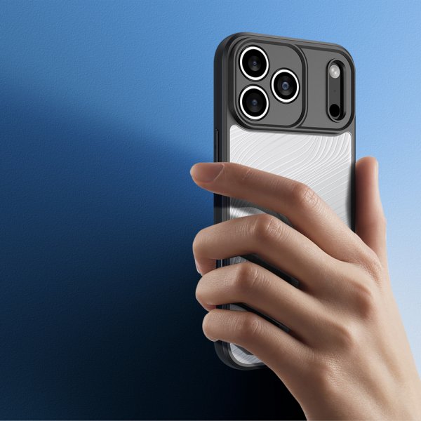 Dux Ducis iPhone 17 Pro Deksel Aimo Series Svart