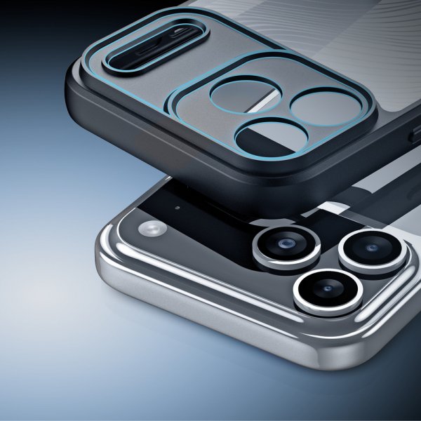 Dux Ducis iPhone 17 Pro Deksel Aimo Series Svart