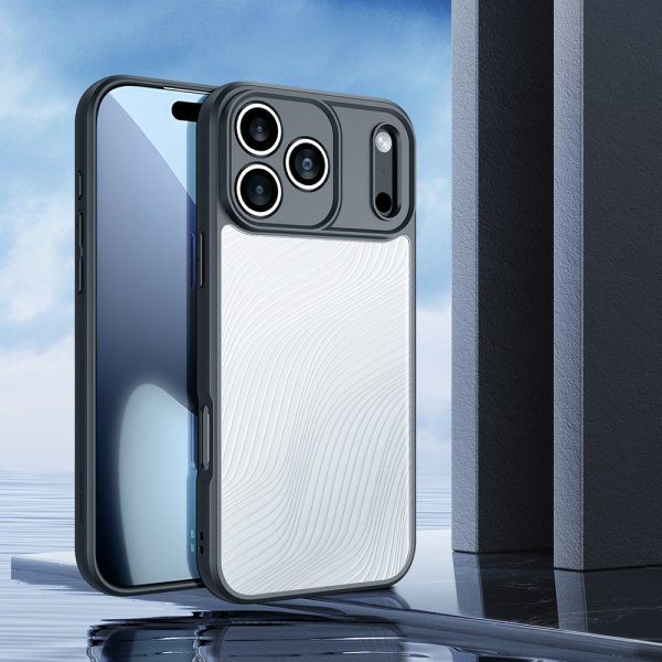 Dux Ducis iPhone 17 Pro Max Deksel Aimo Series Svart