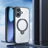 Dux Ducis iPhone 17 Deksel Aimo Series MagSafe Kickstand Svart