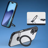 Dux Ducis iPhone 17 Deksel Aimo Series MagSafe Kickstand Svart