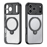 Dux Ducis iPhone 17 Pro Max Deksel Aimo Series MagSafe Kickstand Svart