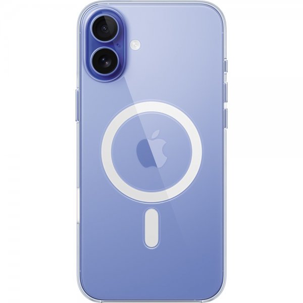 Apple Original iPhone 16 Plus Deksel Clear Case MagSafe Klar