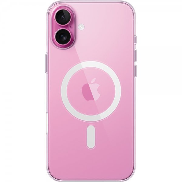 Apple Original iPhone 16 Plus Deksel Clear Case MagSafe Klar