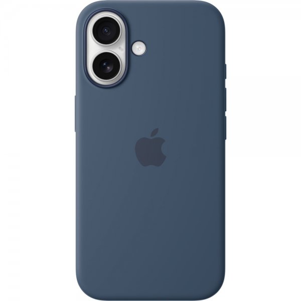 Apple Original iPhone 16 Deksel Silikon Deksel MagSafe Denim