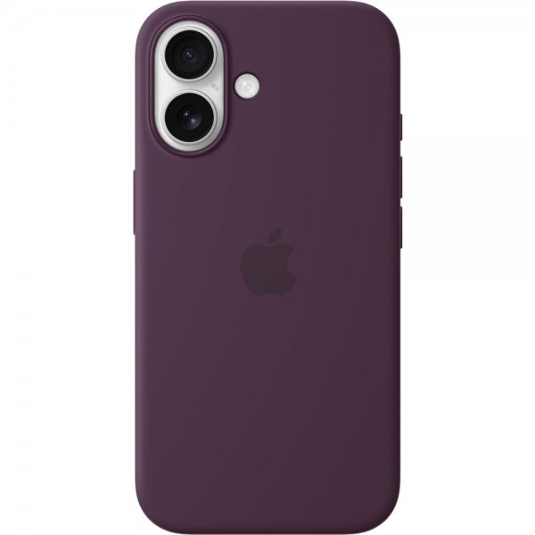 Apple Original iPhone 16 Deksel Silikon Deksel MagSafe Plum